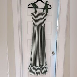 Summersalt Silk Striped Dress